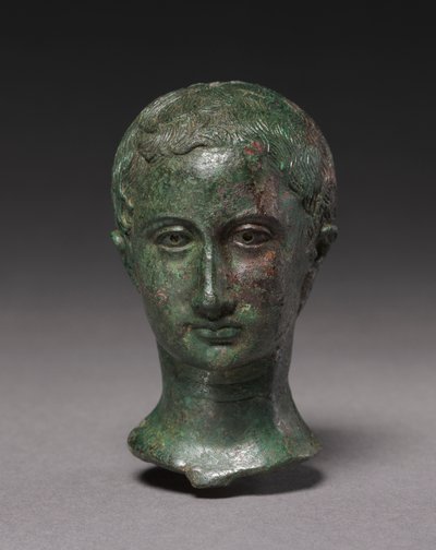 Retrato de uma jovem garota, c. 25-30. de Unbekannt