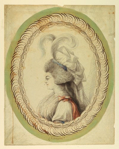 Retrato de mulher de Unbekannt