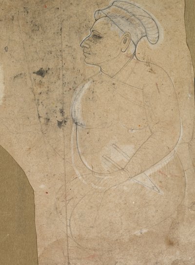 Retrato de um homem envelhecido, c. 1700 de Unbekannt