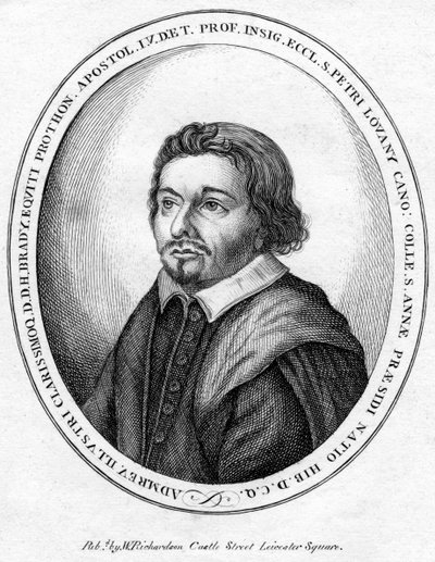 Retrato de um homem desconhecido, século c18 de Unbekannt