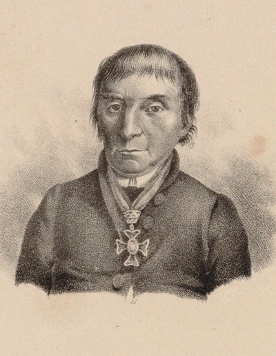 Retrato do pianista e compositor Maximilian Stadler 1748-1833, 1830. de Unbekannt