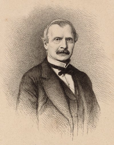Retrato do compositor Auguste Mermet 1810-1889, 1876. de Unbekannt