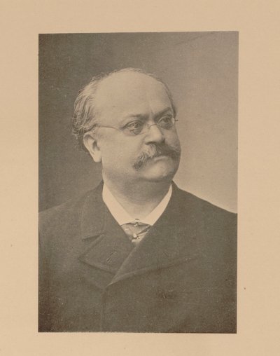 Retrato do compositor Charles Lecocq 1832-1918. de Unbekannt