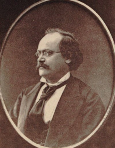 Retrato do compositor Charles Lecocq 1832-1918, 1874. de Unbekannt