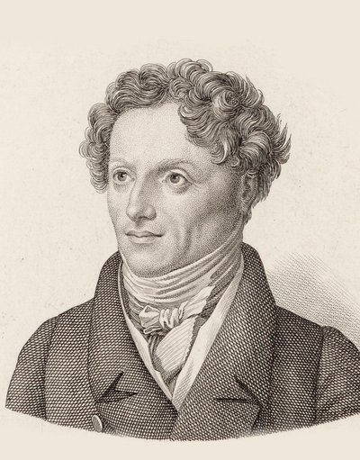 Retrato do Compositor Francesco Morlacchi 1784-1841. de Unbekannt