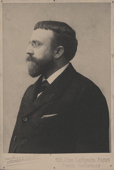 Retrato do Compositor Paul Vidal 1863-1931. de Unbekannt