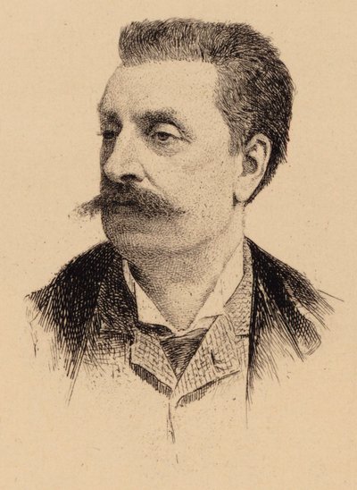 Retrato do compositor Victorin de Joncières 1839-1903. de Unbekannt