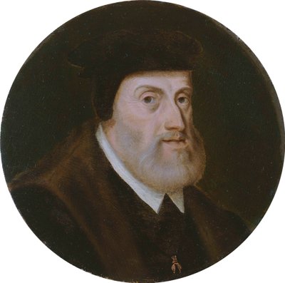 Retrato do imperador Carlos V 1500-1558, c. 1550 de Unbekannt