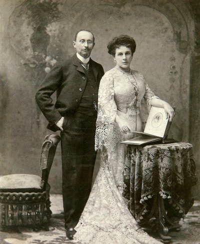 Retrato do líder da Assembléia de Moscou Nobreza Pyotr Basilevsky 1855-1920 de Unbekannt