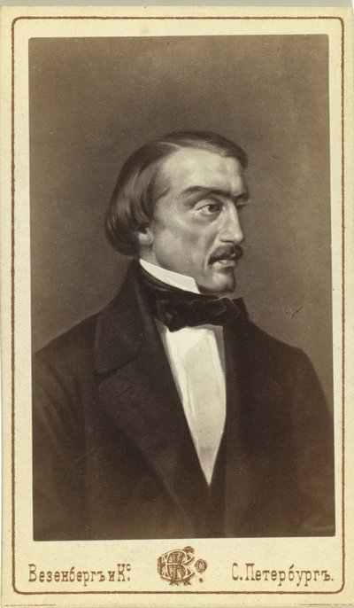 Retrato do crítico literário e filósofo Vissarion G. Belinsky 1811-1848 de Unbekannt
