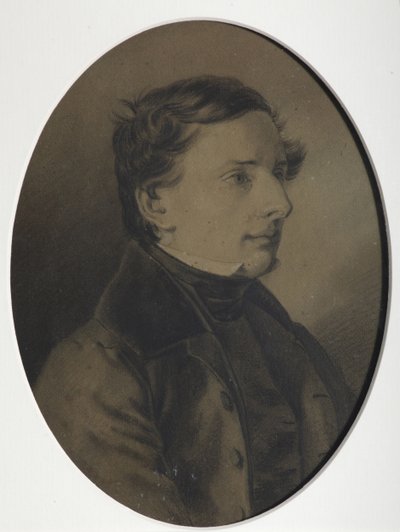 Retrato do autor e lexicógrafo Vladimir Dal 1801-1872 de Unbekannt