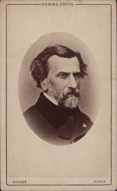 Retrato do compositor Ambroise Thomas 1811-1896, 1860s. de Unbekannt