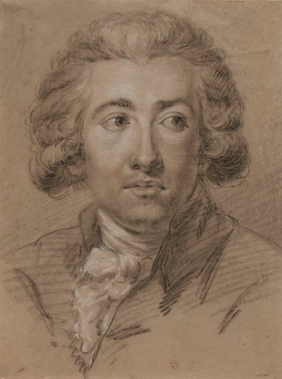 Retrato do compositor André Ernest Modeste Grétry 1741-1813, 2ª metade do século XVIII. de Unbekannt