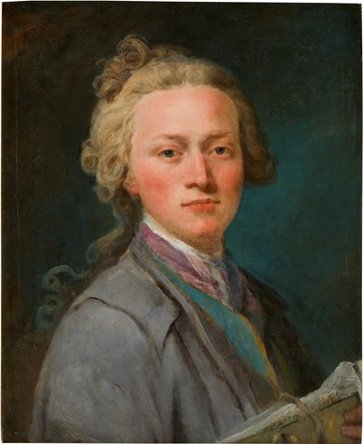 Retrato do compositor André Ernest Modeste Grétry 1741-1813, segunda metade do século XVIII. de Unbekannt