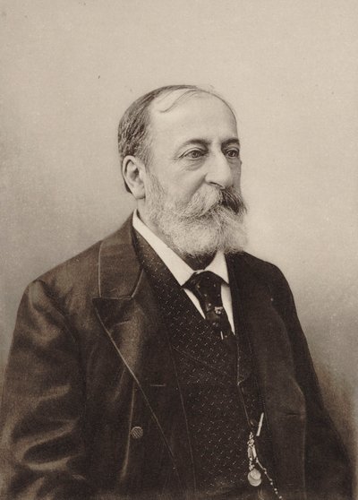 Retrato do compositor Camille Saint-Saëns 1835-1921, 1900. de Unbekannt