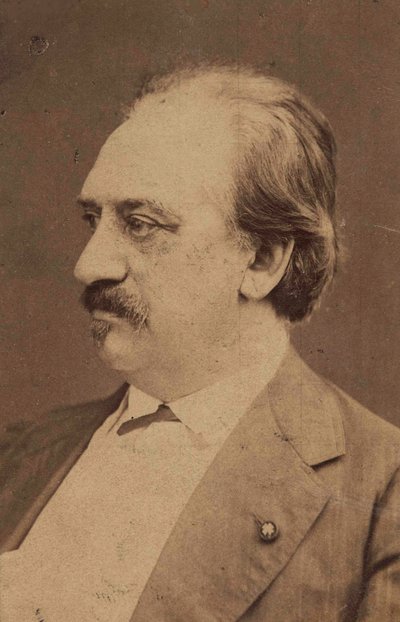 Retrato do compositor Friedrich von Flotow 1812-1883, c. 1880. de Unbekannt
