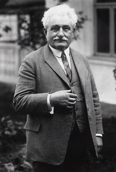 Retrato do compositor Leos Janacek 1854-1928. de Unbekannt