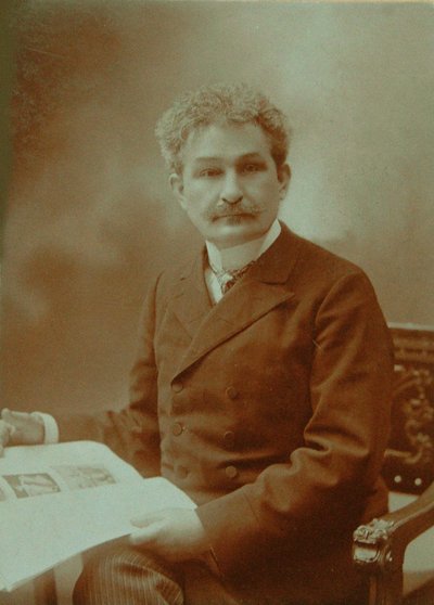 Retrato do compositor Leos Janacek 1854-1928, 1904. de Unbekannt