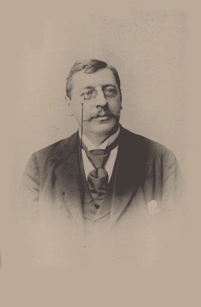 Retrato do maestro e compositor Felix Mottl 1856-1911. de Unbekannt