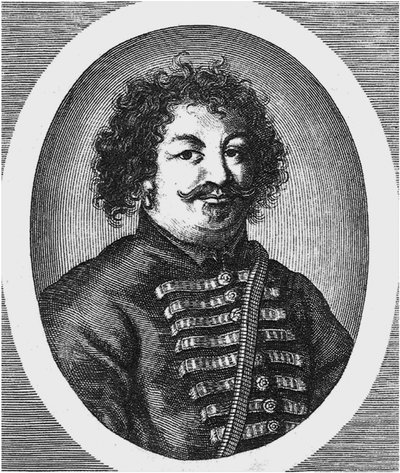 Retrato do líder de uma insurreição cossaca Stepan Stenka Razin 1630-1671 de Unbekannt