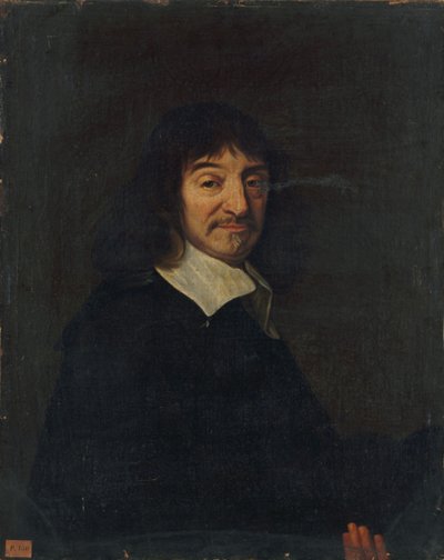 Retrato do filósofo René Descartes 1596-1650. de Unbekannt