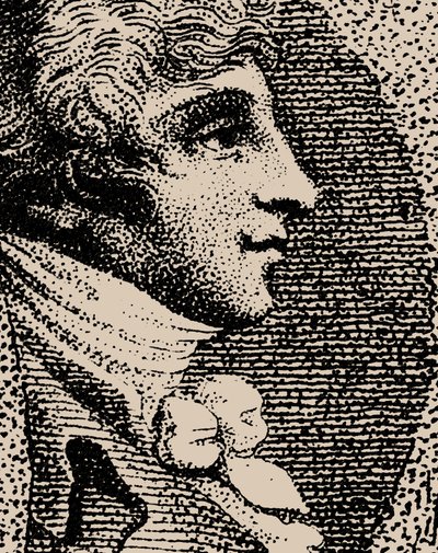 Retrato do violinista e compositor Feliks Janiewicz 1762-1848. de Unbekannt