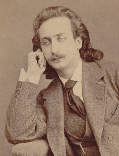 Retrato do violinista e compositor Henri Ketten 1848-1883. de Unbekannt