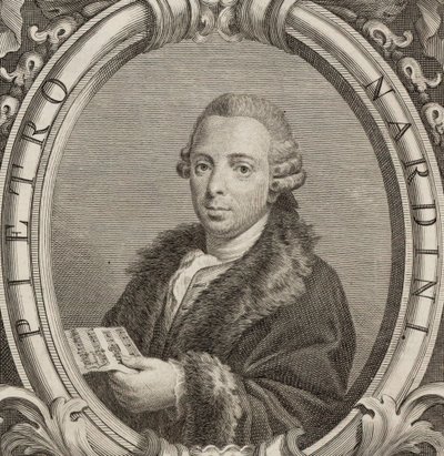 Retrato do violinista e compositor Pietro Nardini 1722-1793, 1782. de Unbekannt