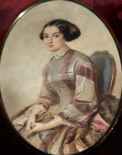 Retrato da escritora Avdotya Panayeva
