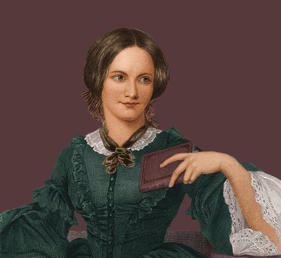 Retrato da escritora Charlotte Brontë 1816-1855, década de 1840. de Unbekannt