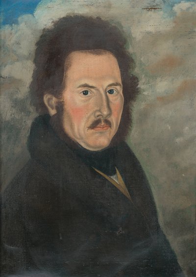 Retrato de homem com barba de Unbekannt