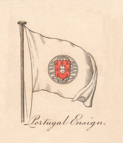 Bandeira de Portugal, 1838 de Unbekannt
