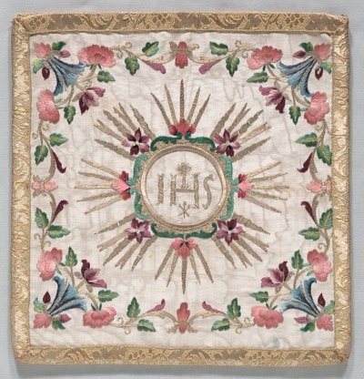 Bolsa para a capa de cálice, década de 1700. de Unbekannt