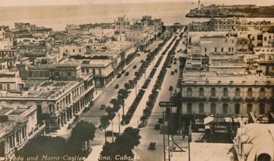 Castelo Prado e Morro, Havana, Cuba, c1900 de Unbekannt