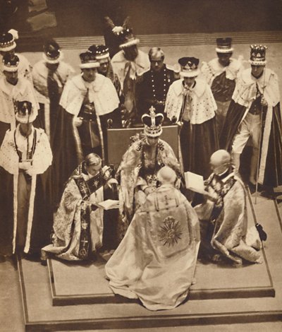 Ajoelhados de primatas no Kings Knees, 12 de maio de 1937 de Unbekannt