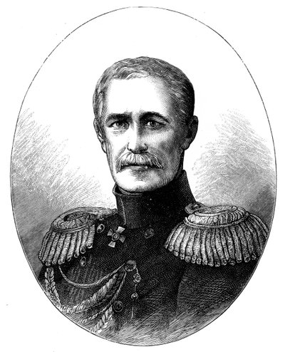 Príncipe Aleksandr Sergeyevich Menshikov 1787-1867, comandante militar russo de Unbekannt