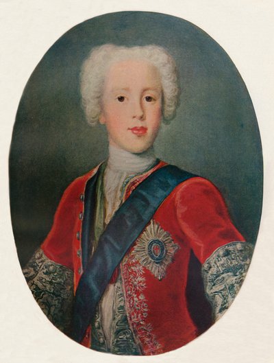 Príncipe Charles Edward Stuart, c1729 c1927 de Unbekannt