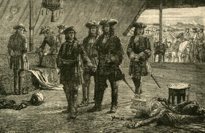 Príncipe Eugene após a vitória sobre os turcos em Belgrado, 1717, 1890. de Unbekannt