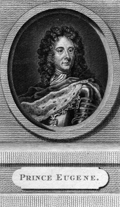Príncipe Eugênio de Sabóia, general do exército austríaco de Unbekannt