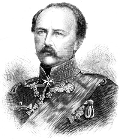 Príncipe Frederick Charles Nicholas da Prússia 1828-1885, 1870 de Unbekannt