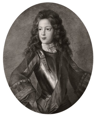 Príncipe James Francis Edward Stuart, o Velho Fingidor, c1700 1906 de Unbekannt