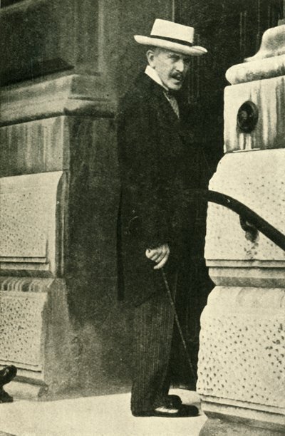 Príncipe Lichnowsky no Ministério das Relações Exteriores, Londres, 1914, c1920. de Unbekannt
