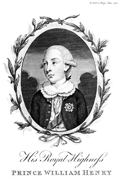 Príncipe William Henry, terceiro filho de George III, 1781 de Unbekannt