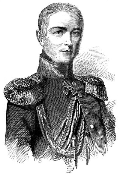 Príncipe Woronzow, general russo das forças na Ásia, 1853 de Unbekannt