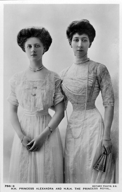 Princesa Alexandra e a Princesa Real, final do século XX de Unbekannt