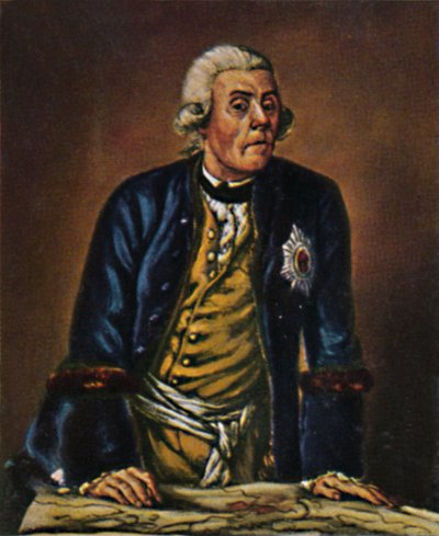 Príncipe Henrique da Prússia 1726-1602. - Pintura de Menzel, 1934. de Unbekannt