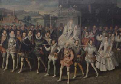 Retrato da procissão da rainha Elizabeth, ca 1600-1603 de Unbekannt