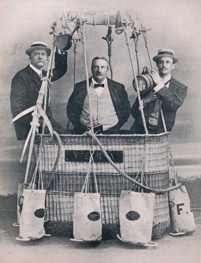 Professor Huntingdon, Sr. Frank Hedges Butler e o Exmo. CS Rolls, 1906 de Unbekannt