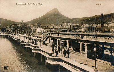 Promenade Pier, Cidade do Cabo, c1900 de Unbekannt