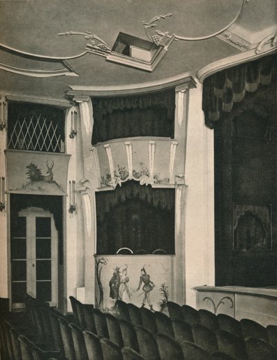 Caixas de Proscênio e Palco no Teatro Komodie, Berlim, c1926 de Unbekannt